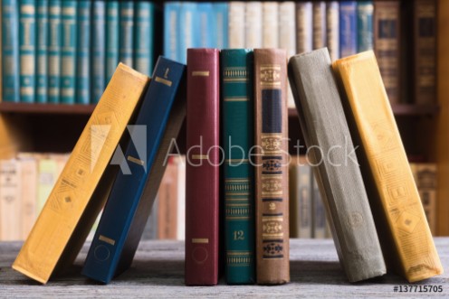 Picture of Old books in the Library